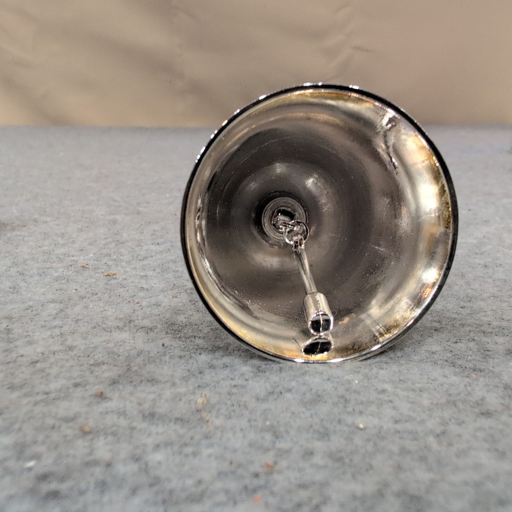 Biltmore Estate Souvenir Bell Silver Perfection Celest Asheville NC Mansion - Picture 4 of 5
